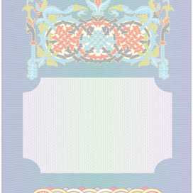 Гильош фон разрешения сертификата