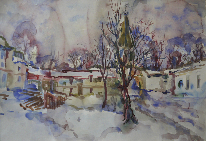 Монастырский дворик