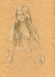 Обнаженная девушка