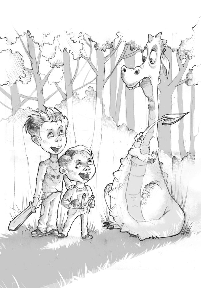 А если в лесу встретить дракона