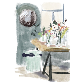 В мастерской флориста