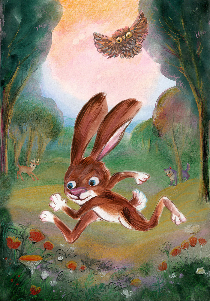 Лесной заяц