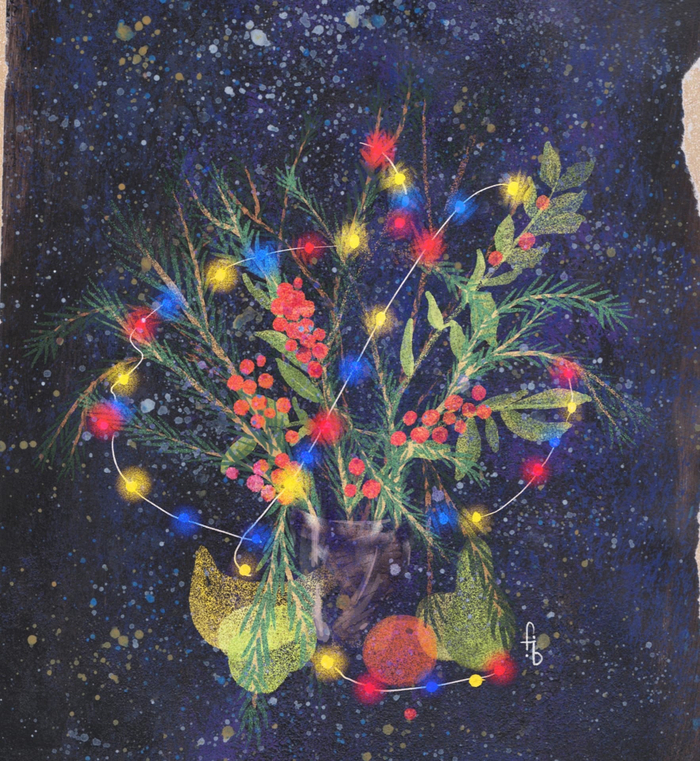 Новогодний букет