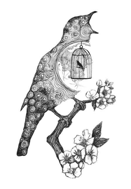 "Что хоронишь ты, птица..."