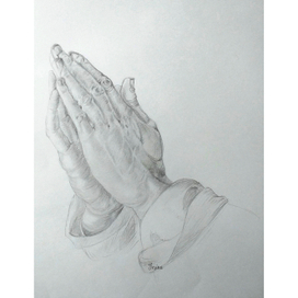 "Руки молящегося" Дюрер. 