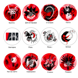 Иконки для аккаунта Buro All Flora