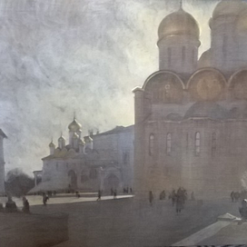 Соборная площадь Московского Кремля