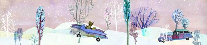 Дорога. Иллюстрации для анимации к спектаклю "Продавец игрушек"