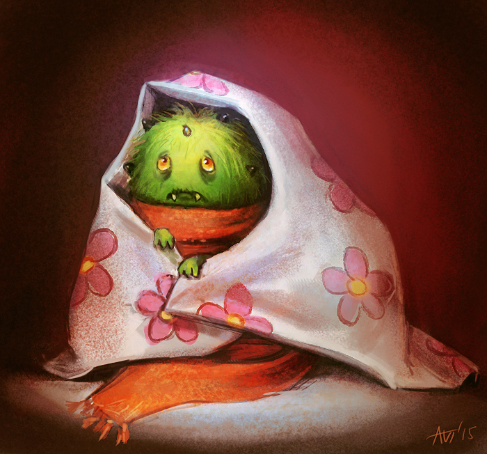 Тоска хандрючая, осенняя.