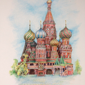 Собор Василия Блаженного. Москва.