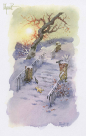 В канун Нового года.