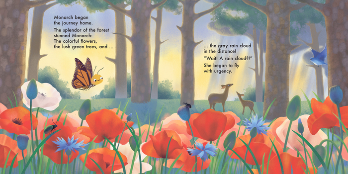 Разворот для детской книги