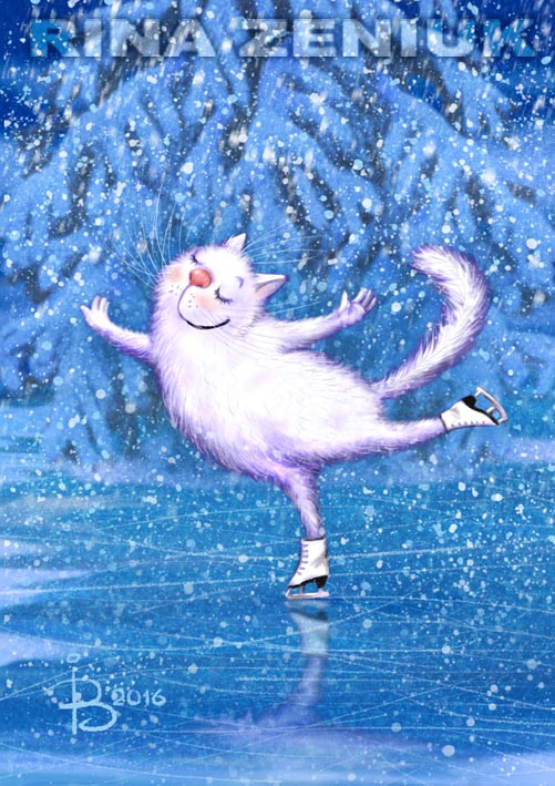 Белая лебедь