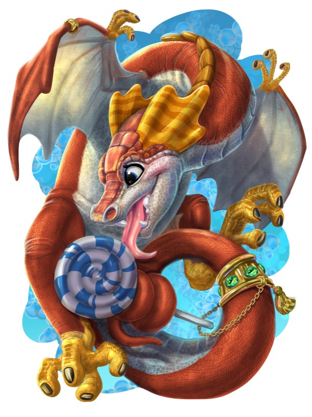 Дракочик и леденец