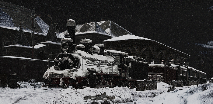 Зимняя ночь