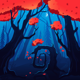 Квадратный дуб