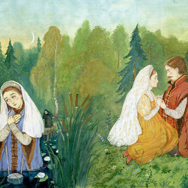 "Сестрица Аенушка и братец Иванушка" разворот