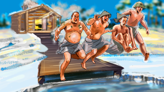 рекл иллюстрация в бане