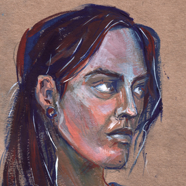 Скетч Автопортрет