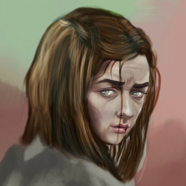 portret. Arya Stark