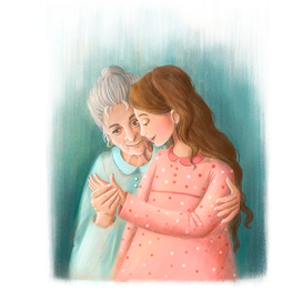 Любимая бабушка - для рассказа "О Пенни"