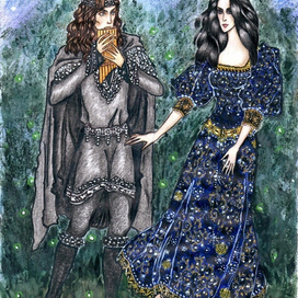 Лютиэн и Даэрон