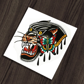 Пример эскиза в стиле олдскул