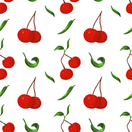 Паттерн с вишнями