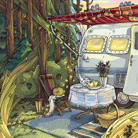 /про лето, домик на колесах и прочие уютности