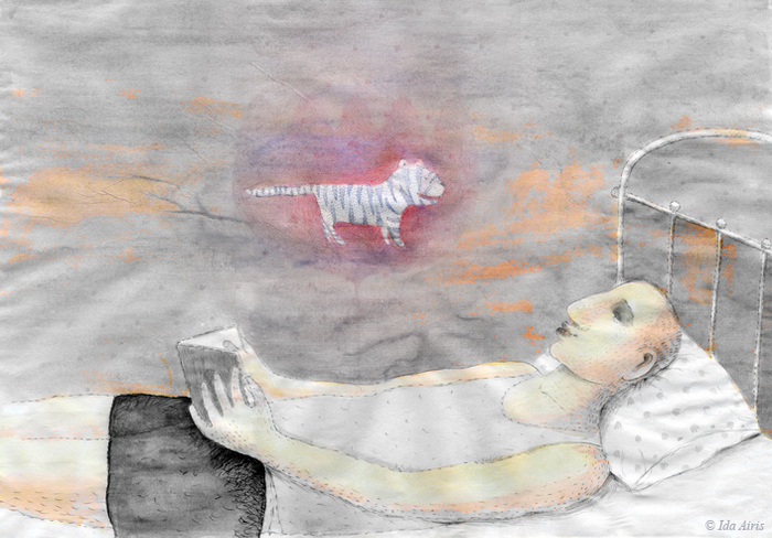 Видение в образе белого тигра Василию Кокорину