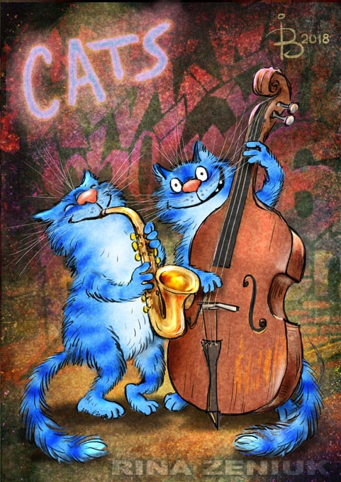 В джазе только котики 2