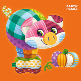 Первые пазлы малыша
