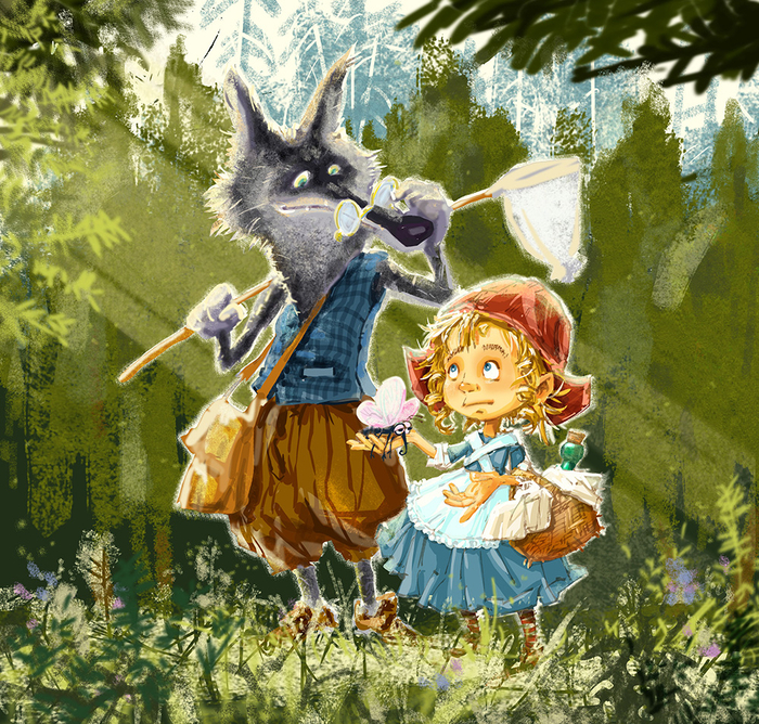 Энтомологическая версия Красной Шапочки