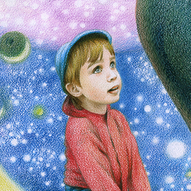 ДОБРЫЙ ДИНОЗАВР И ЕГО МАЛЬЧИК фрагмент