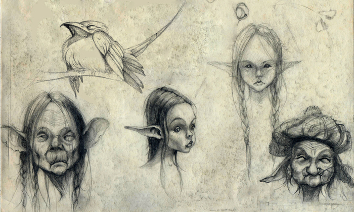 Персонажи по мотивам работ Jean-Baptiste Monge