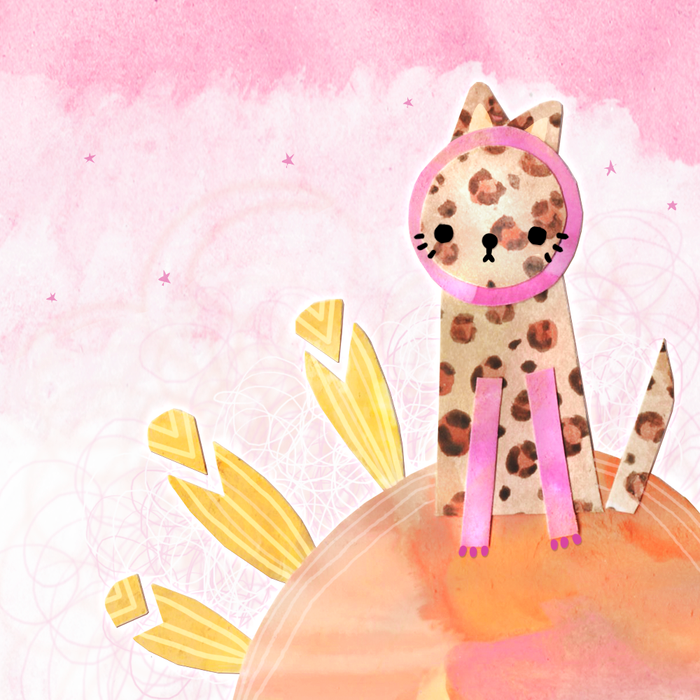 Котик Розовые лапки