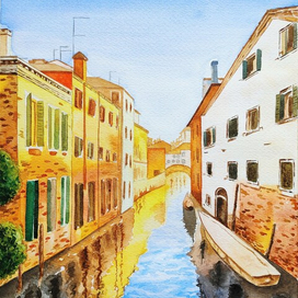 Улочка в Венеции