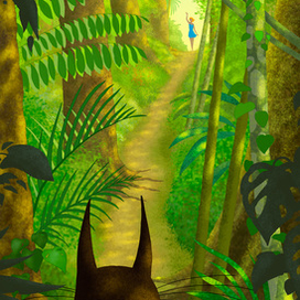 беС леса (февраль)