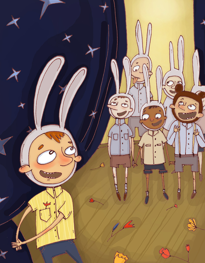 Хор мальчиков-зайчиков