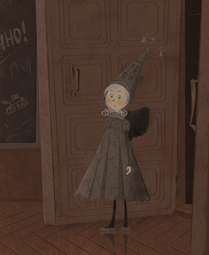 Бумажная дверь 4