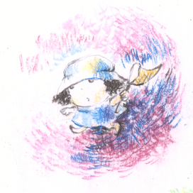 Девочка с сачком