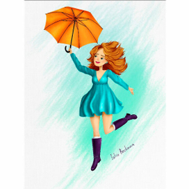 Прогулка под зонтом