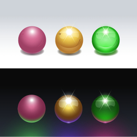 Цветные шарики