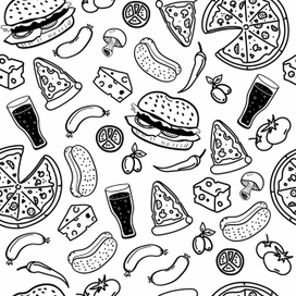 Pizza pattern