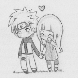 рисунок для срисовки "наруто"