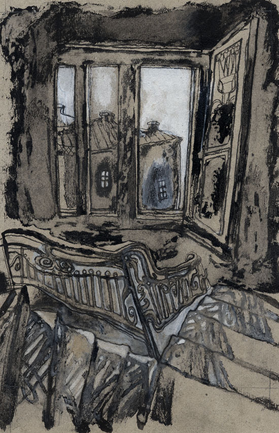 М.Агеев, "Роман с кокаином", иллюстрация