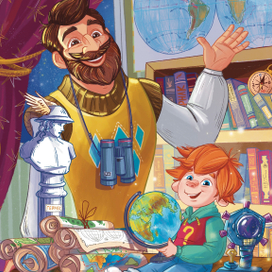 Чевостик -процесс создания иллюстрации