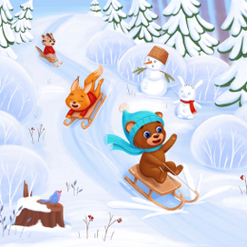 Зимние забавы