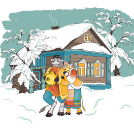 С самоваром