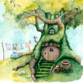 сказочный домик